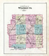 County Map-Outline, Wyandot County 1879